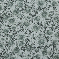 Figo - Rayon - Flourish - Large Floral - Green