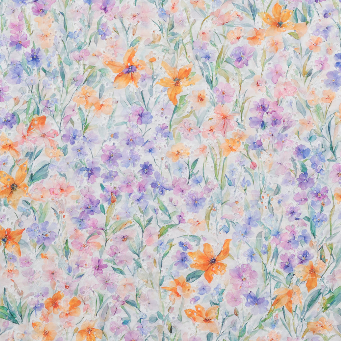 Cotton - Embroidery - Digital Print - Floral - Assorted