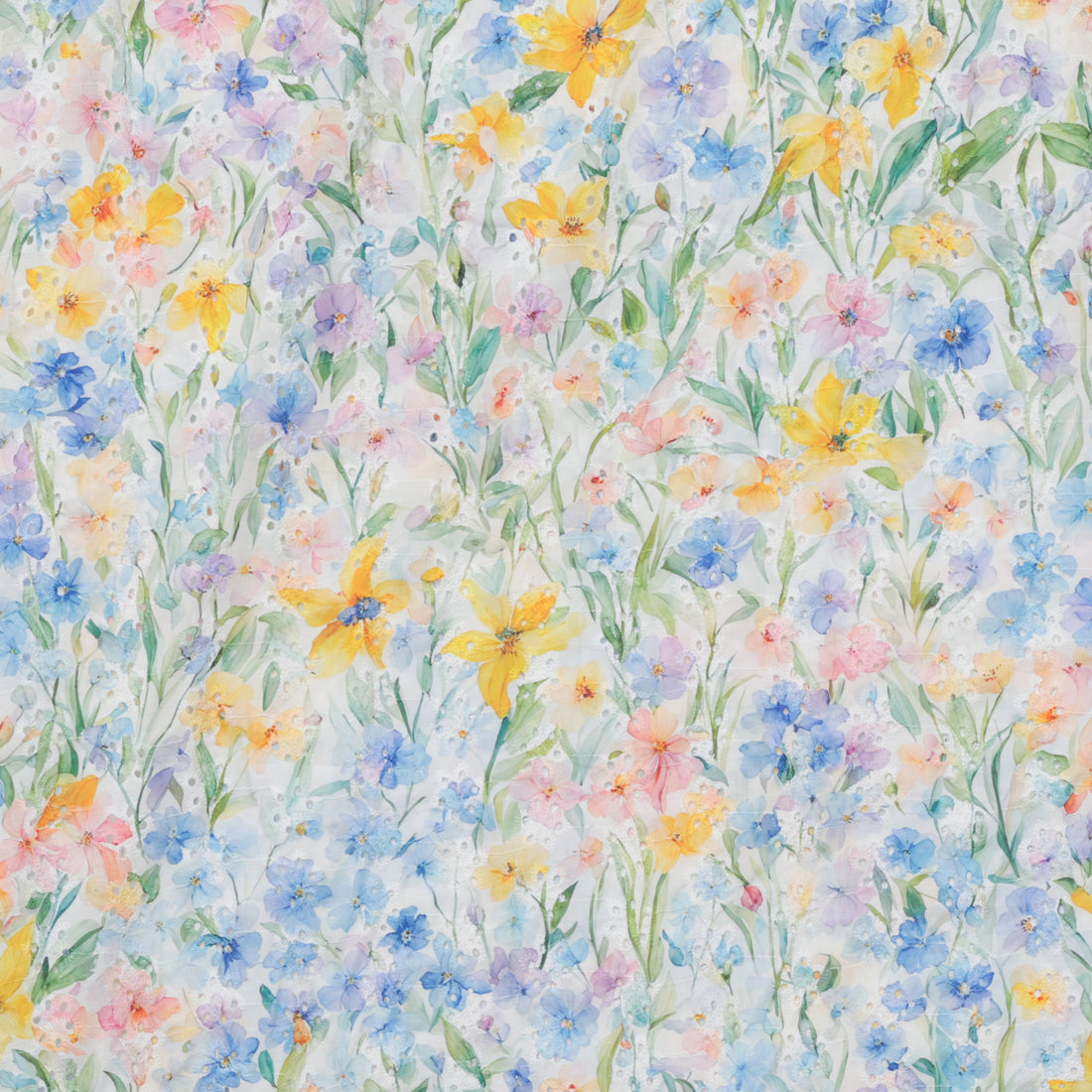 Cotton - Embroidery - Digital Print - Floral - Assorted