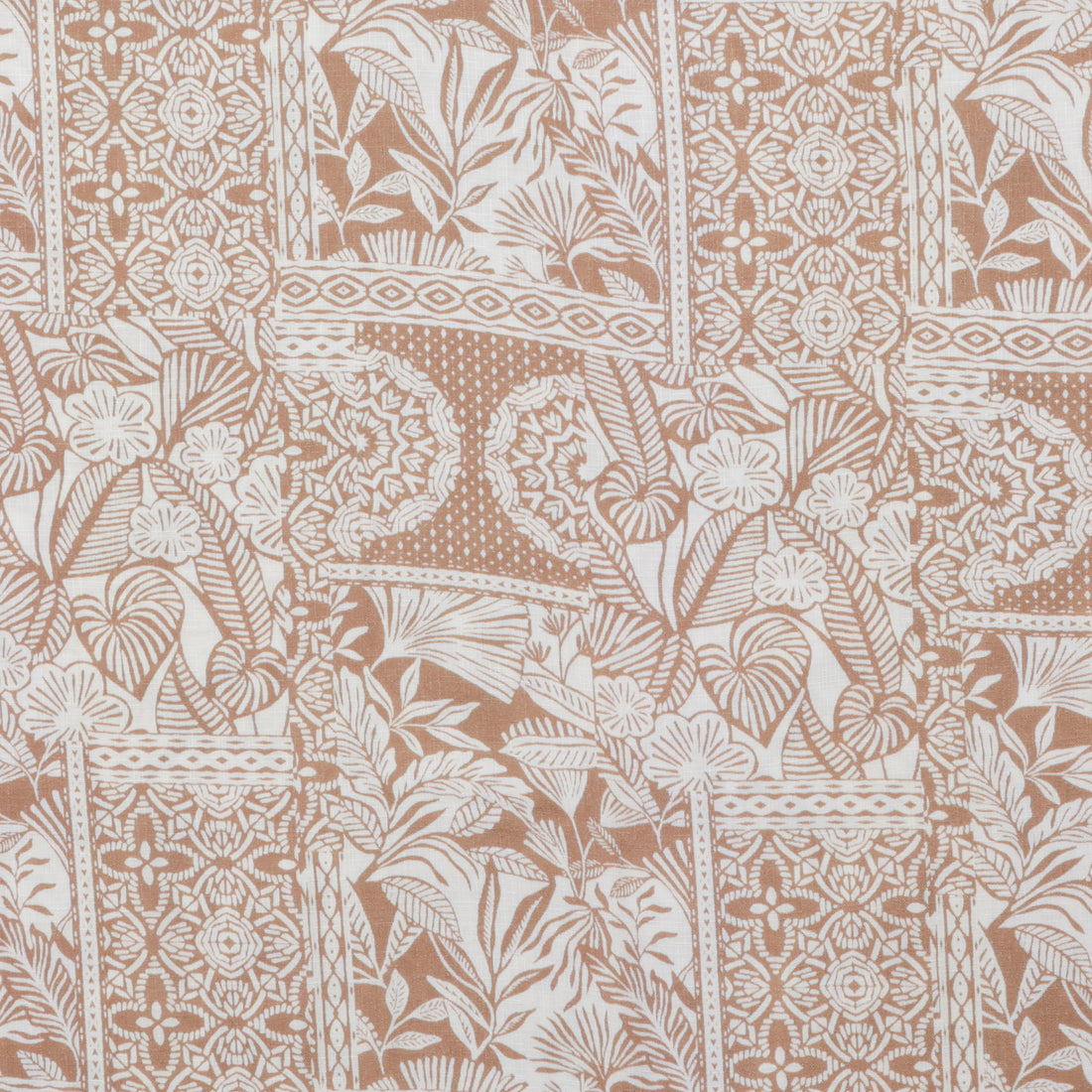 Rayon - Slub - Digital Print - Island Block - Assorted