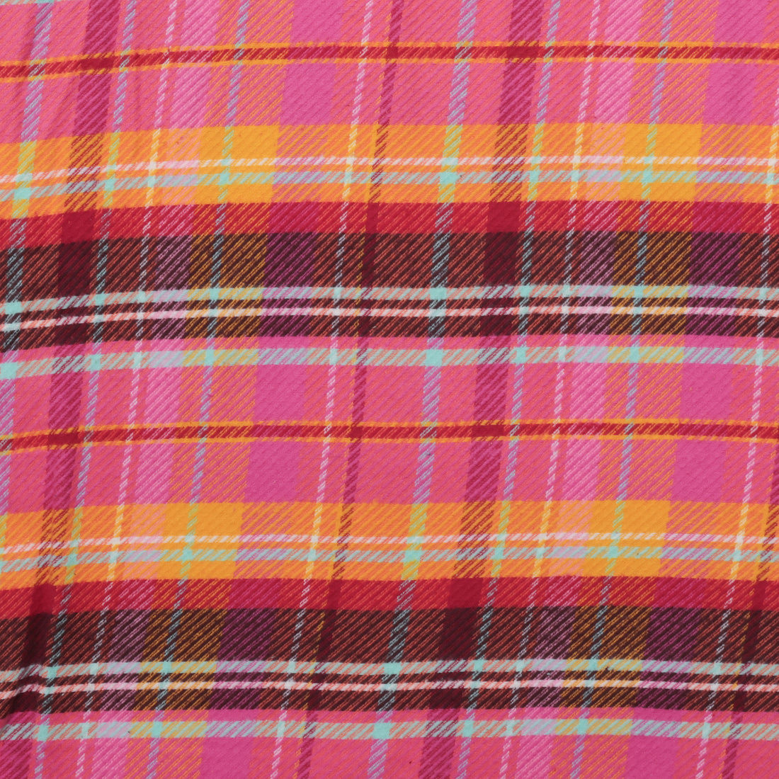 AGF - Flannel - Highlands - Meadow Plaid - Flower