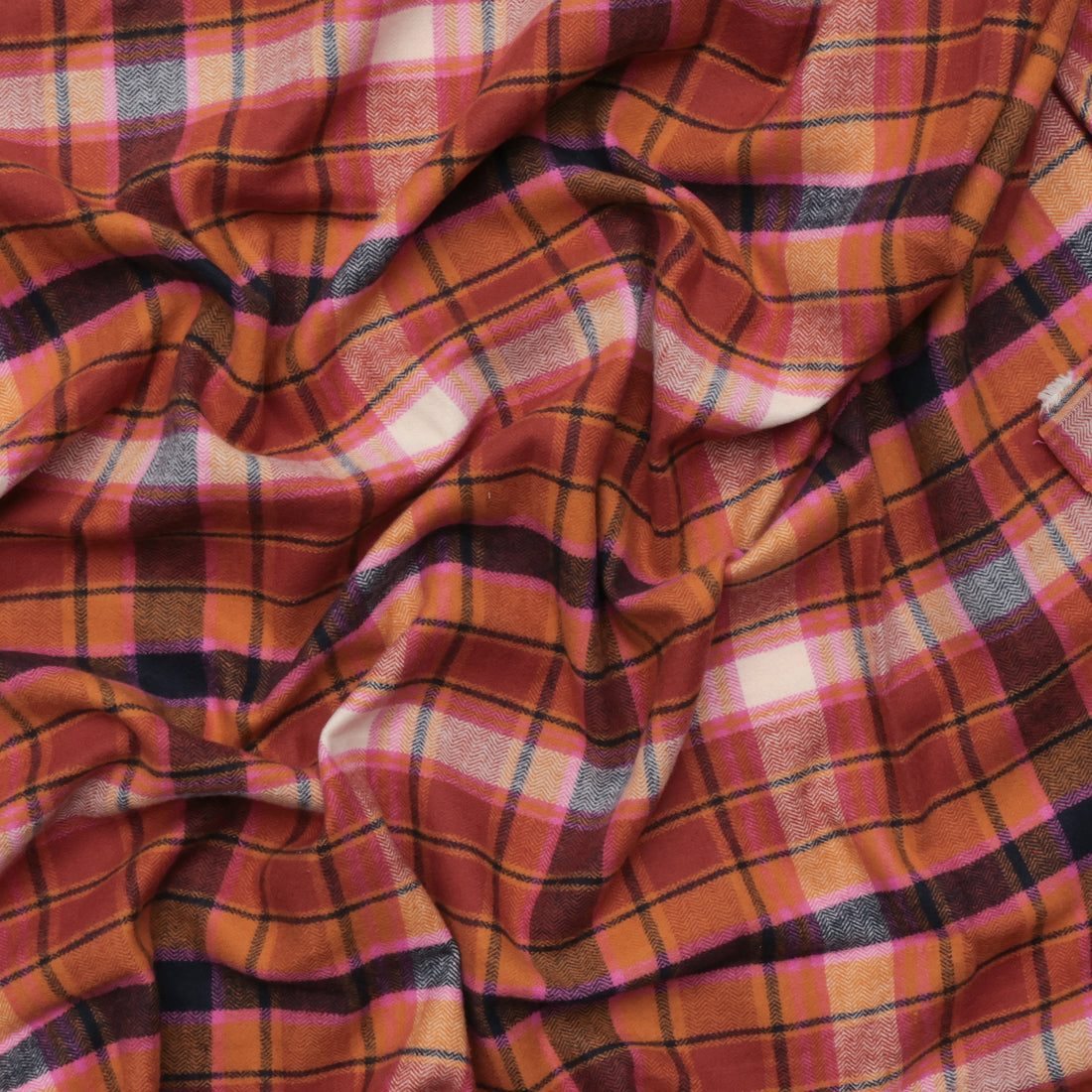AGF - Flannel - Highlands - Chevron Plaid - Toffee