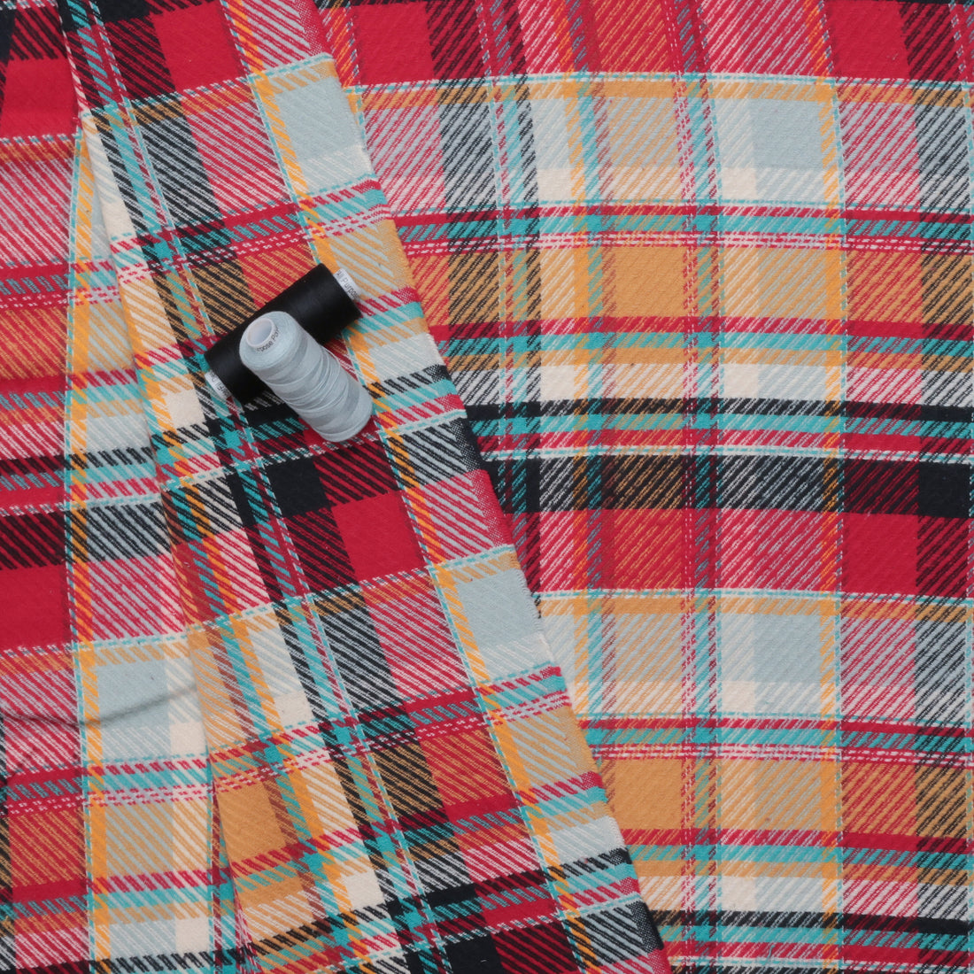 AGF - Flannel - Highlands - Royal Plaid - Berry