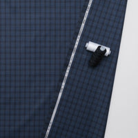 Wool Cashmere - Suiting - Plaid - Blue Grey
