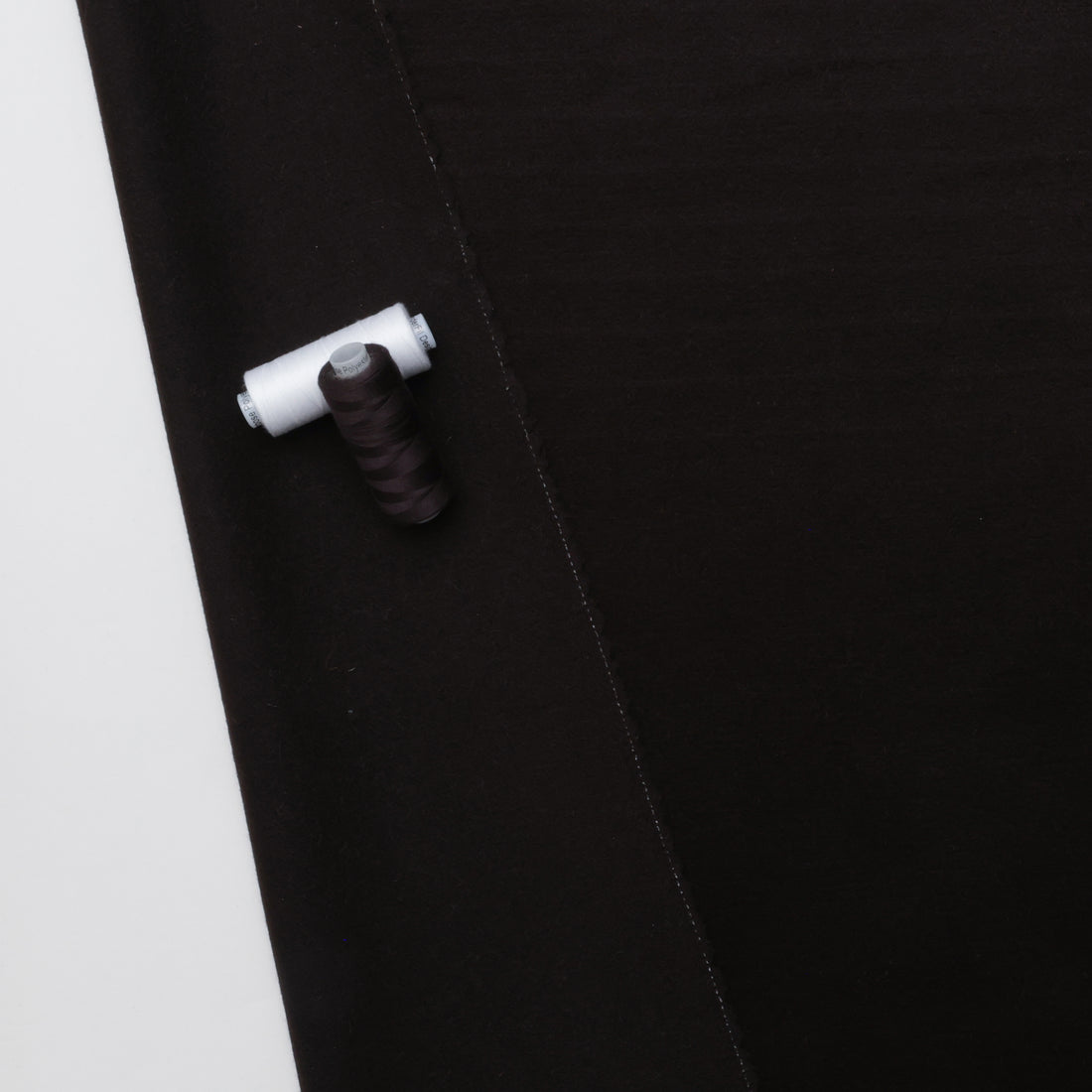 Wool Cashmere - Coating - Brown Black
