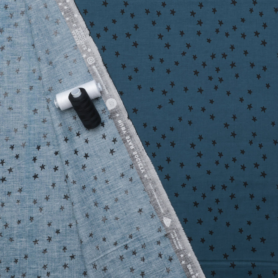 Ruby Star - Cotton - Starry - Smoke – RICK RACK Textiles
