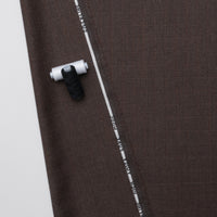 Wool - Suiting - Plaid - Chocolate