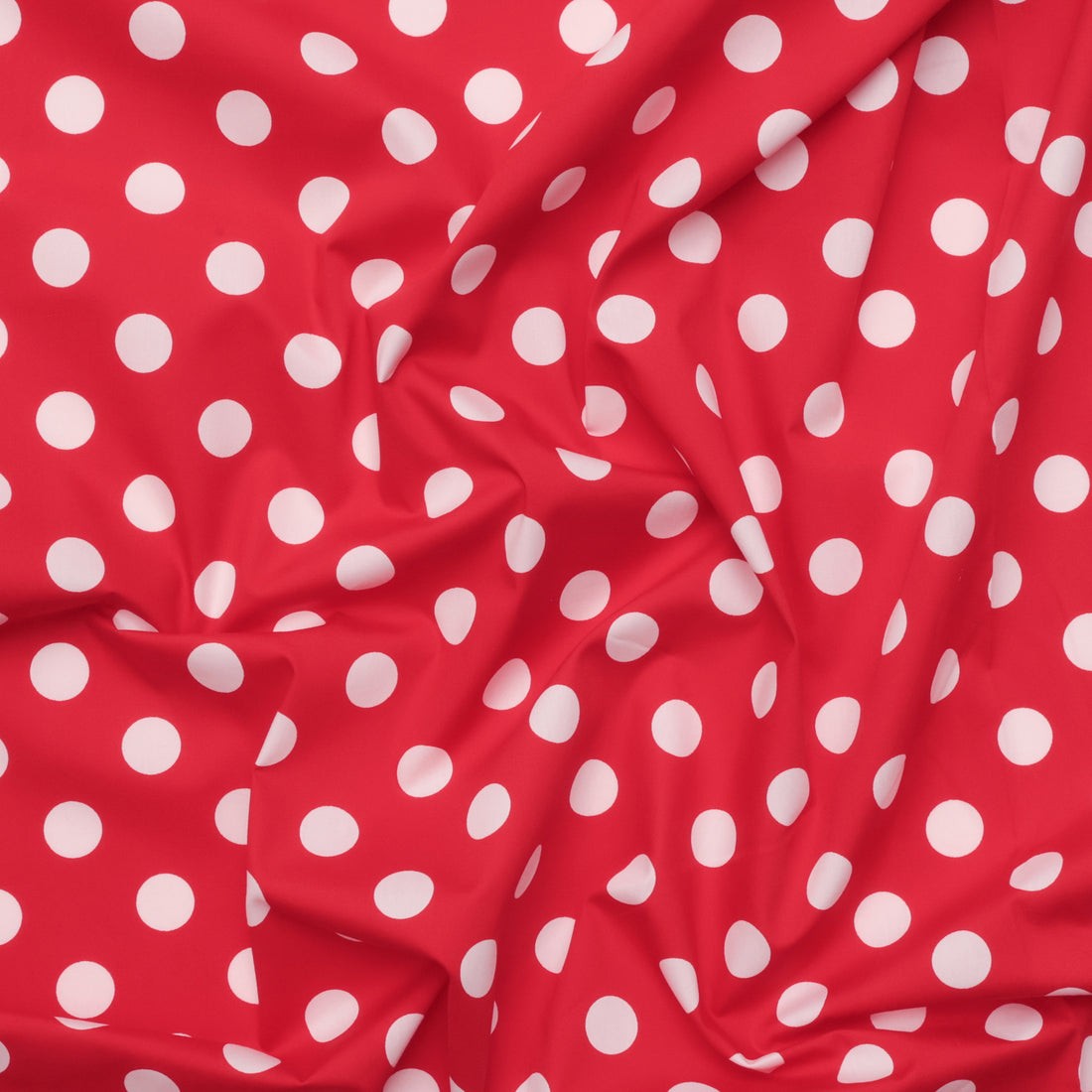 Sevenberry - Cotton - Petite Basics - Large Dot - Red