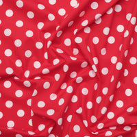Sevenberry - Cotton - Petite Basics - Large Dot - Red