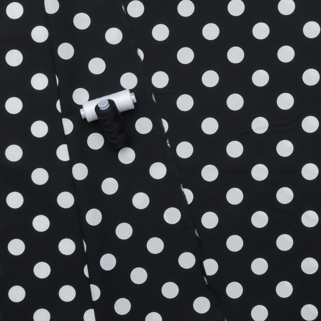 Sevenberry - Cotton - Petite Basics - Large Dot - Black