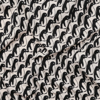 Sevenberry - Cotton - Canvas - Penguin - Natural Black