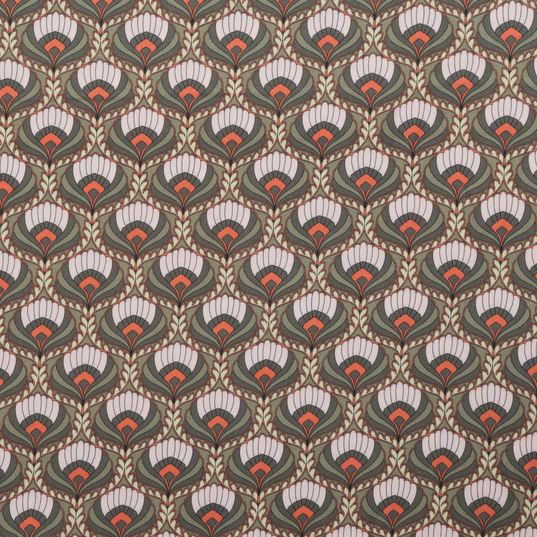 Stof - Viscose - Light and Lush Twill - Olive Ivory