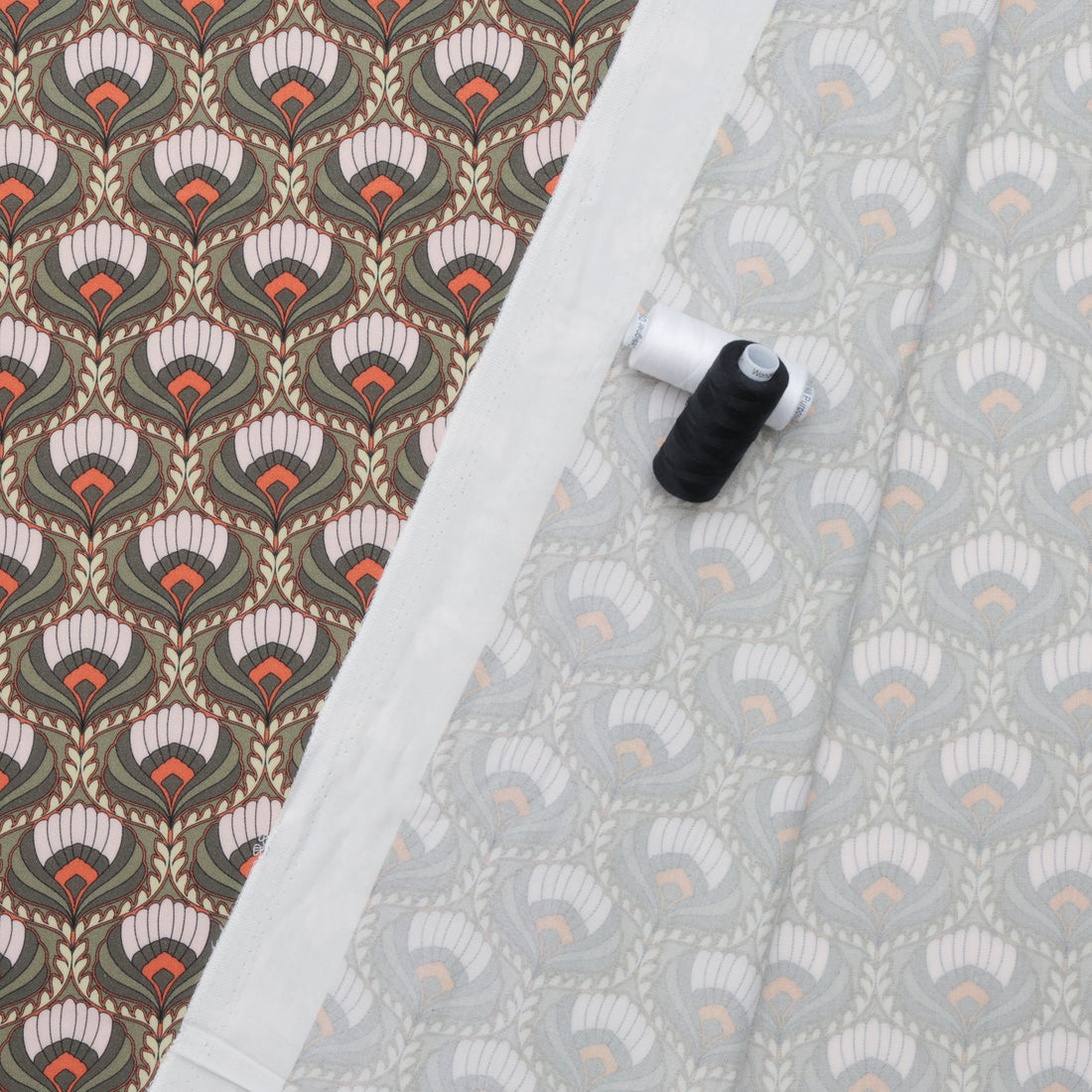 Stof - Viscose - Light and Lush Twill - Olive Ivory