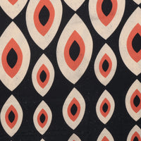 Stof - Viscose - Light and Lush Twill - Orange Black