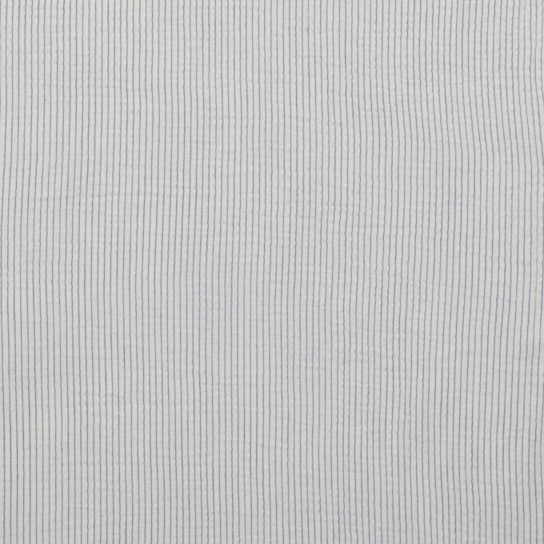 Organic Cotton - Lennon - Double Gauze Stripe - Butter Cobalt