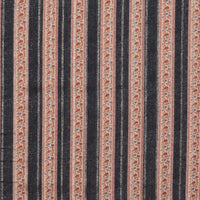 Rayon - Metallic Gauze - Navy Wine