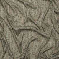 Rayon - Metallic Gauze - Olive