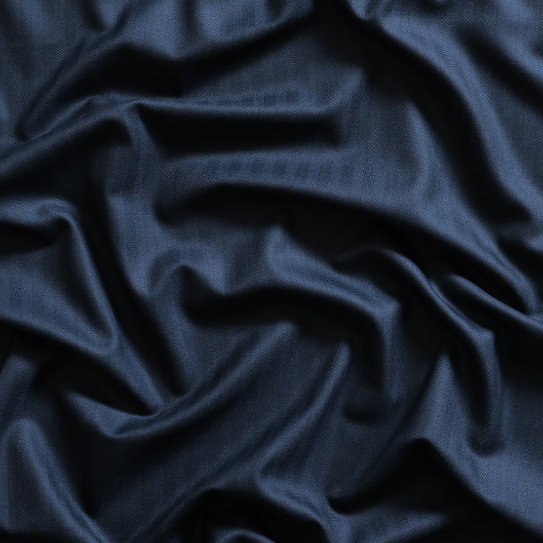 Wool Cashmere - Suiting - - Twill Stripe Navy Black