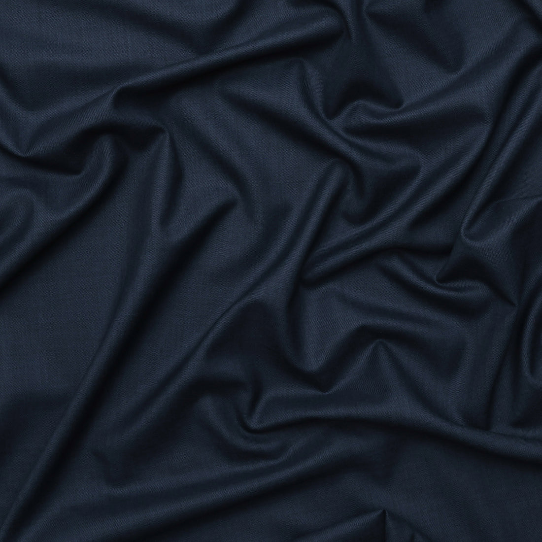 Wool Cashmere - Suiting - Twill - Indigo Black