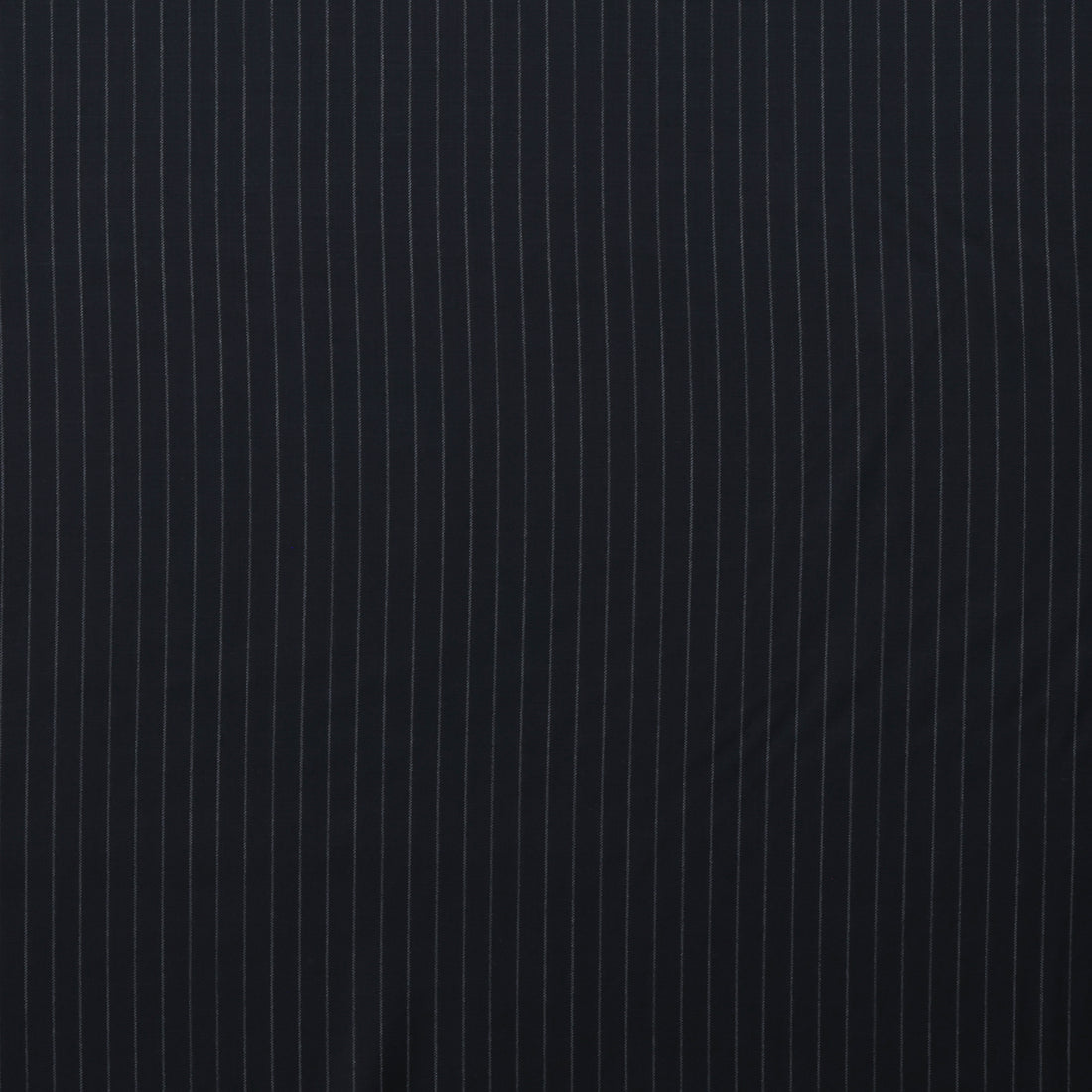 Wool Silk - Suiting - Stripe - Midnight Grey