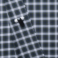 Cotton - Designer Plaid - Blue Green
