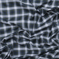 Cotton - Designer Plaid - Blue Green