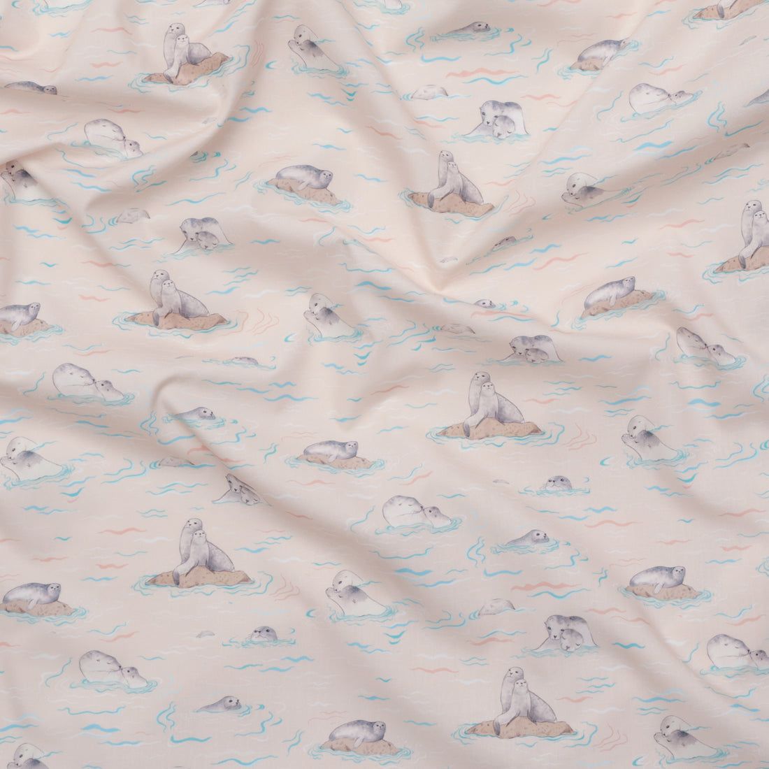 Katia - Cotton - Poplin - Sea Lion Love