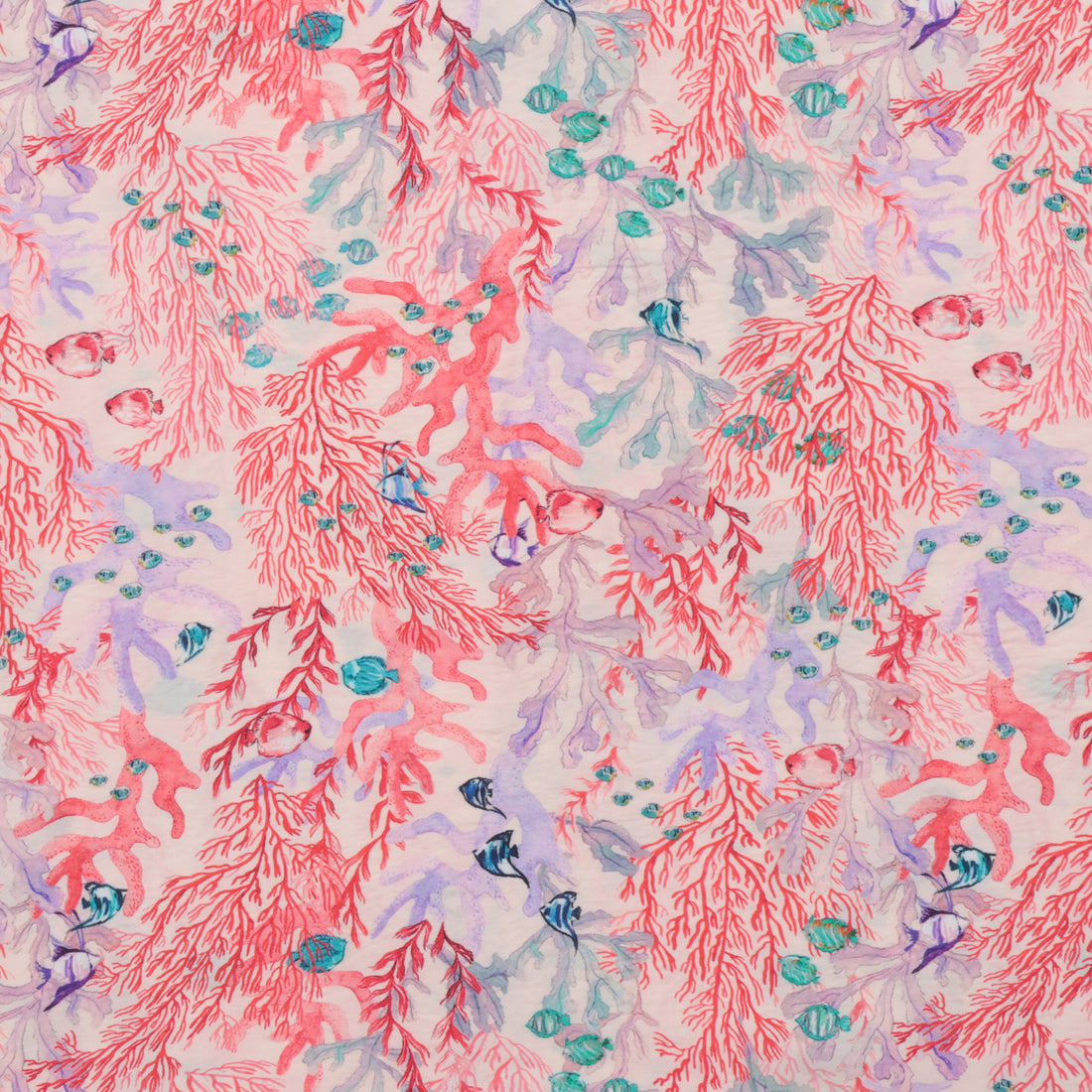Katia - Polyamide - Swim Print - Red Seabed