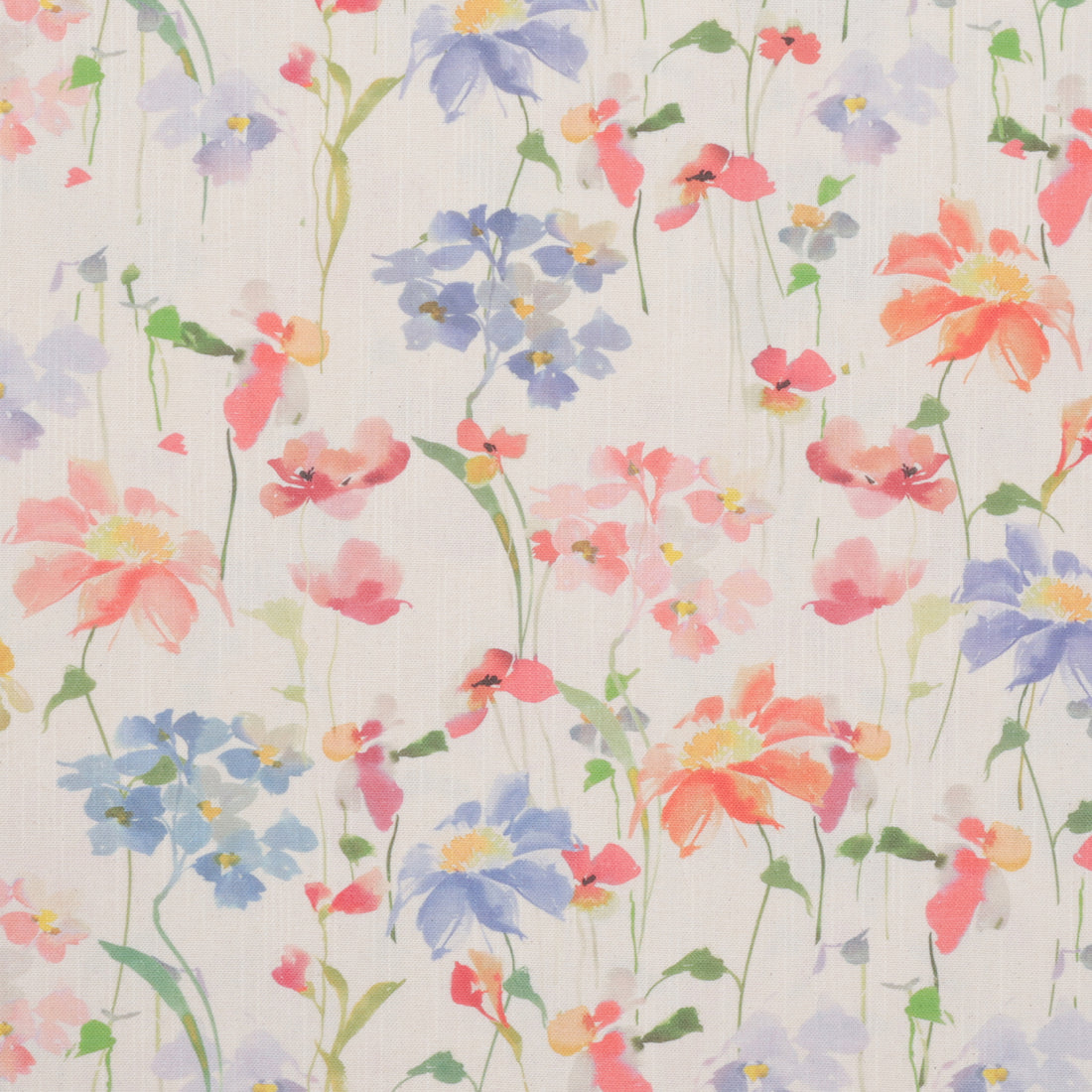 Katia - Recycled Cotton - Canvas Slub Print - Daisy