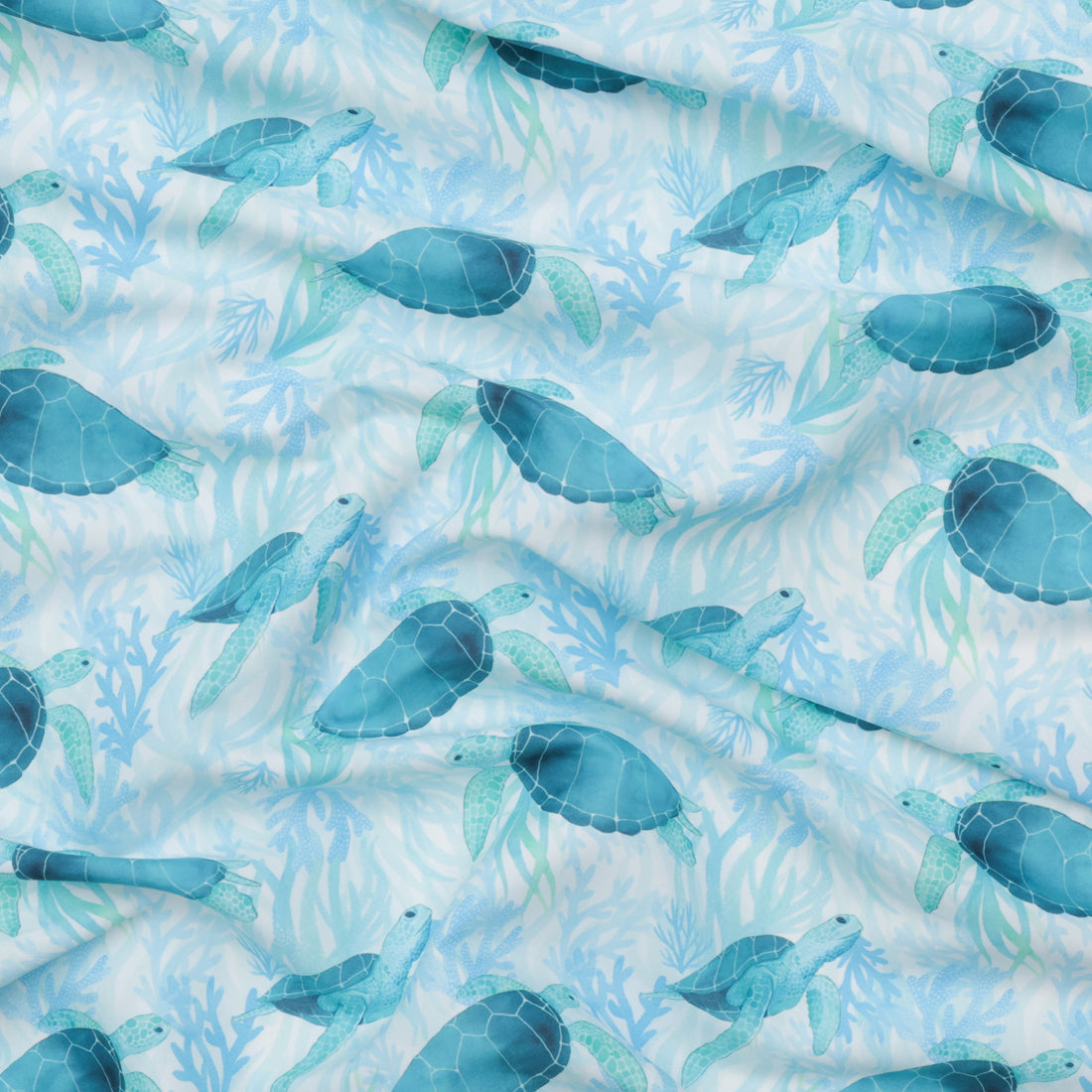 Katia - Swim Short Print - Turtles Swimming