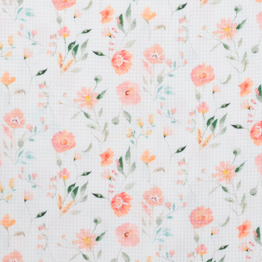 Katia - Cotton - Waffle Print - Flowers