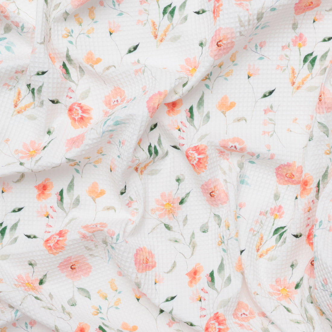 Katia - Cotton - Waffle Print - Flowers