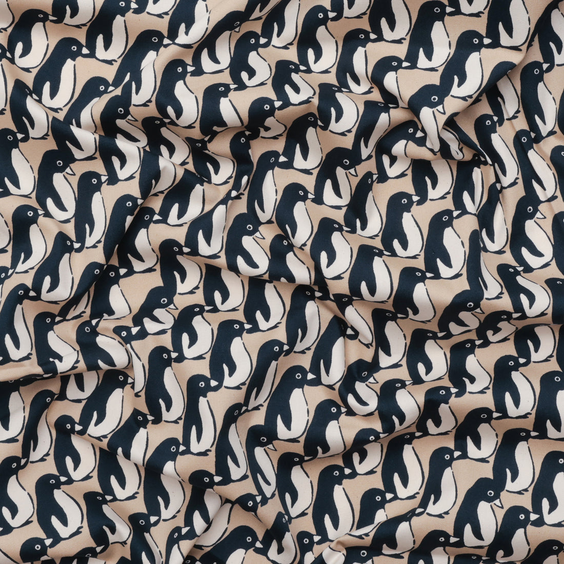 Sevenberry - Cotton - Canvas - Penguin - Tan Black