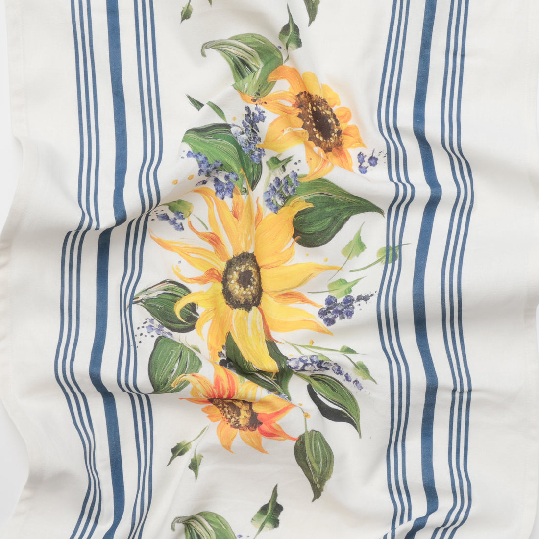 Moda - Cotton - Summer Solstice - Toweling - White Sunflower
