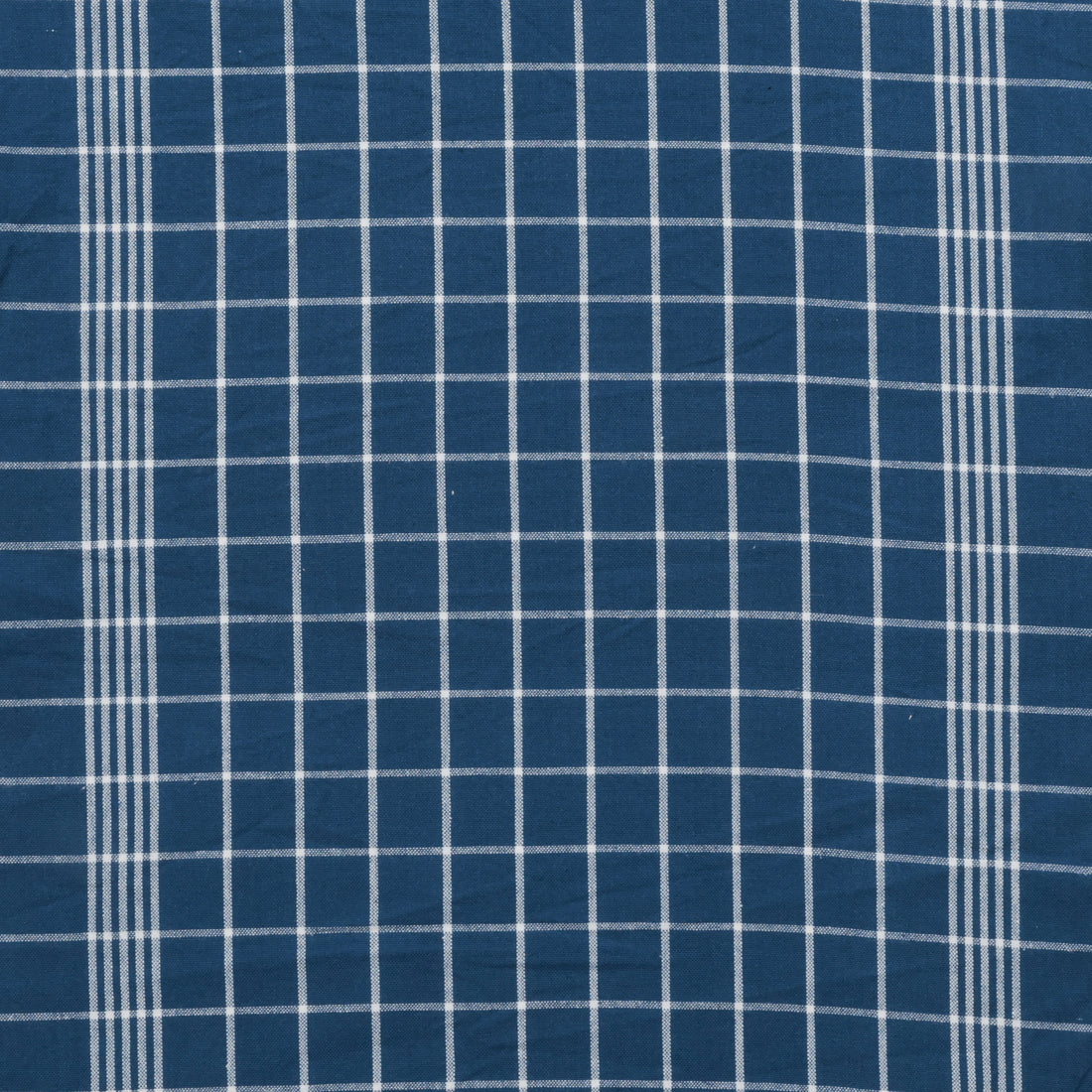 Moda - Cotton - Summer Solstice - Toweling - Plaid Nautical Blue