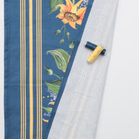 Moda - Cotton - Summer Solstice - Toweling - Nautical Blue Sunflower