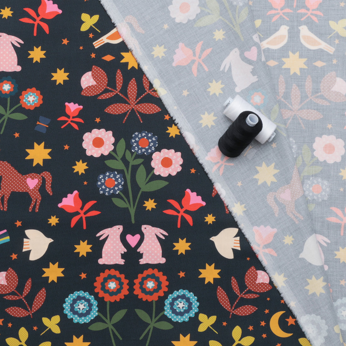 Ruby Star - Cotton - Mystic Fable - Mystic Fable - Black