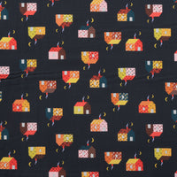 Ruby Star - Cotton - Mystic Fable - Little House - Soft Black