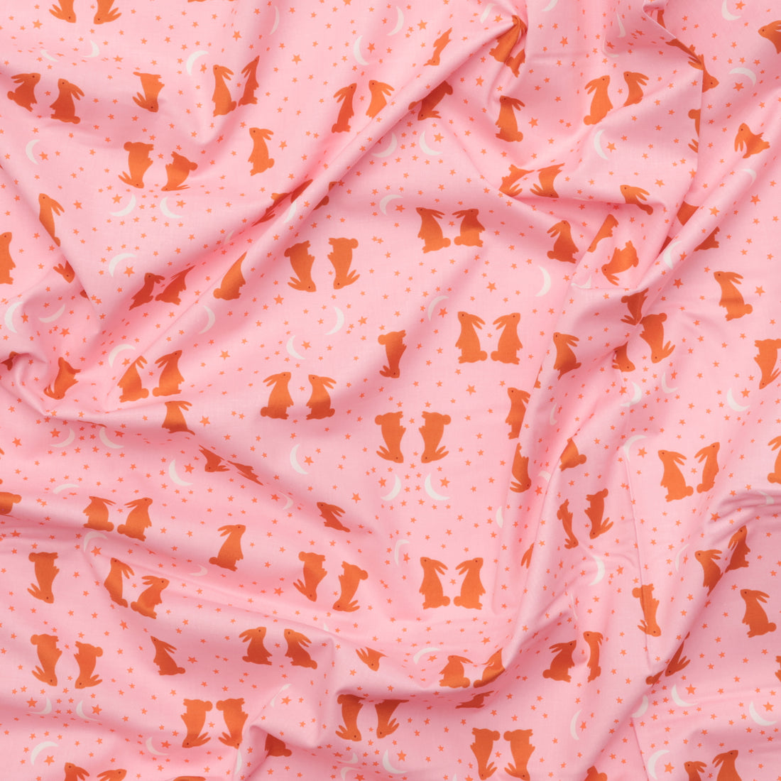 Ruby Star - Cotton - Mystic Fable - Bunnies - Rosebud