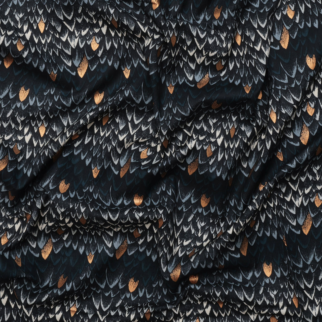 Ruby Star Society - Cotton - Fireglow - Scales - Smoke