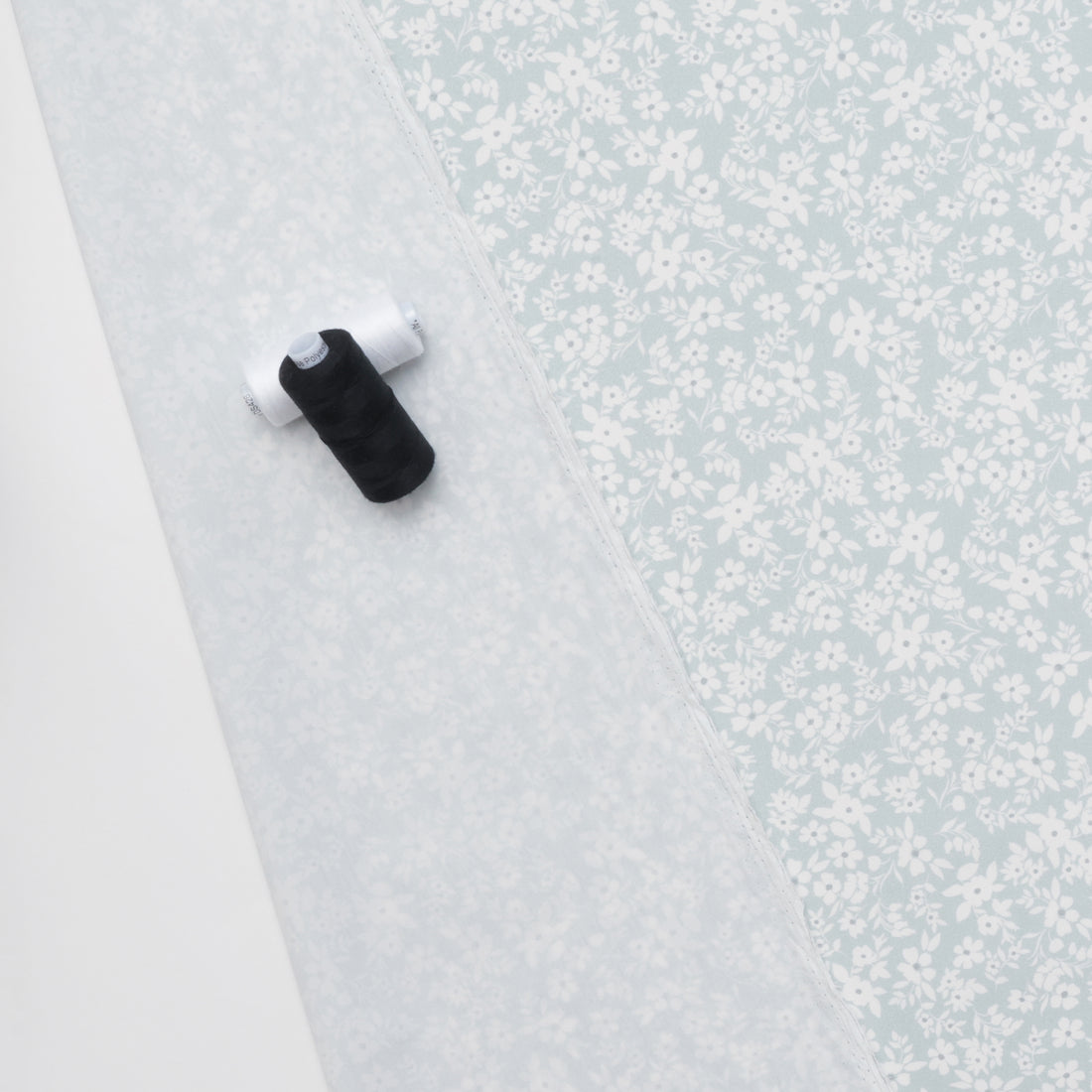 Organic Cotton - Nina Poplin Print - Mist