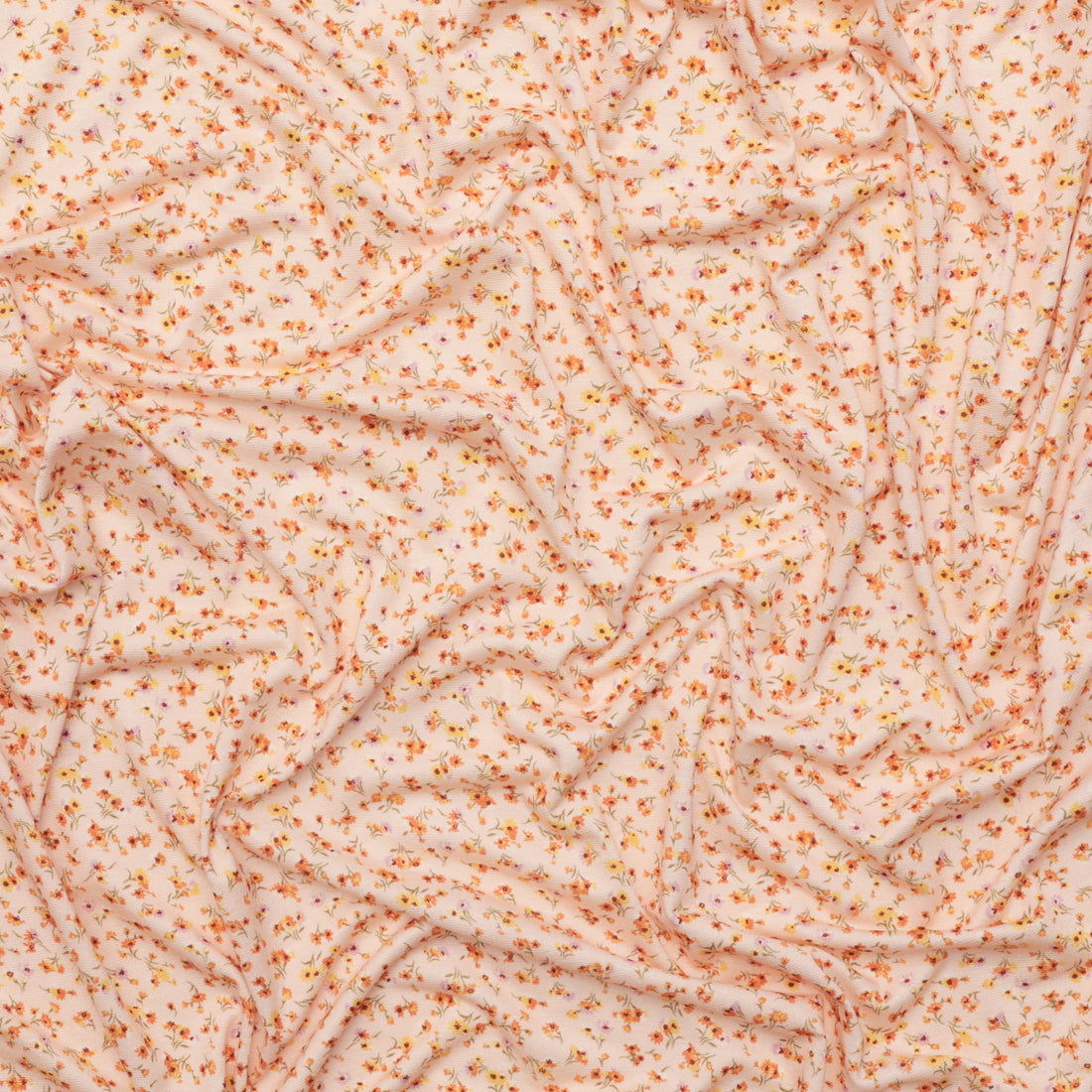 Viscose - Oakley Knit - Digital Print - Light Peach