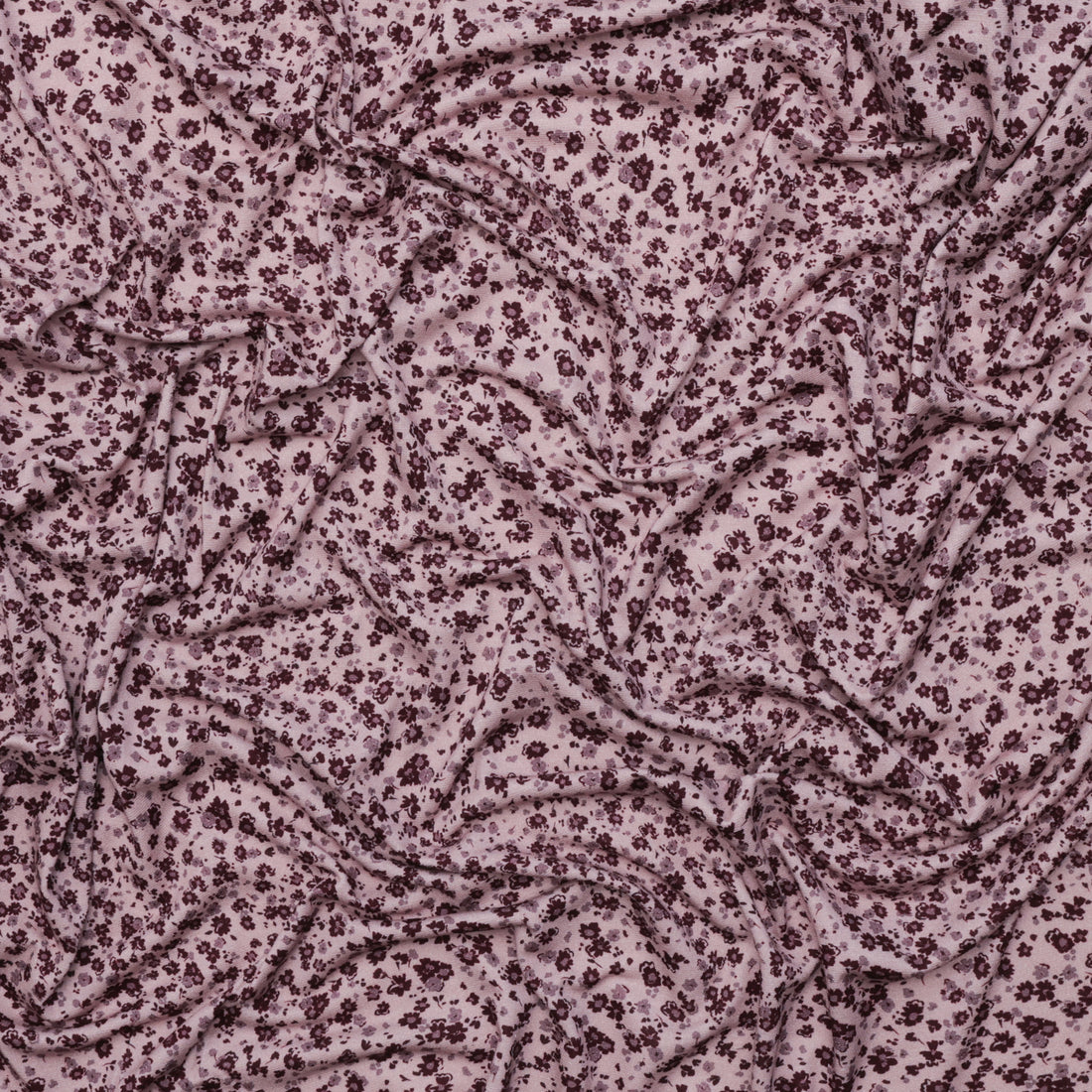 Viscose - Oakley Knit - Digital Print - Plum