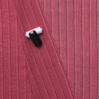 Cotton Blend - Eden Yarn Dye - Stripe - Rhubarb