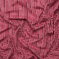 Cotton Blend - Eden Yarn Dye - Stripe - Rhubarb