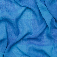 Linen - Magala - Yarn-Dyed Check - Ocean