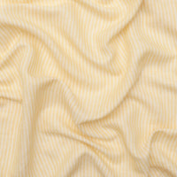 Linen Blend - Utopia - Washed Finish Stripe - Limoncello