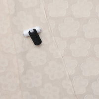 Cotton Blend - Linen Jacquard Cutout - Natural
