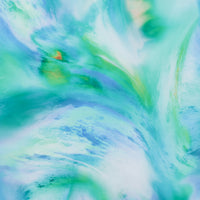 Poly Blend - Nautica - Swimwear Print - Aqua