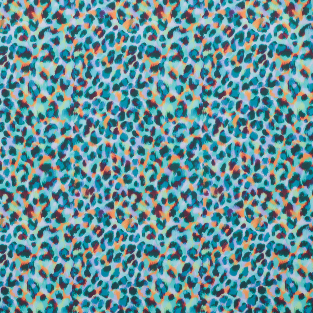 Poly Blend - Nautica - Swimwear Print - Turquoise Teal